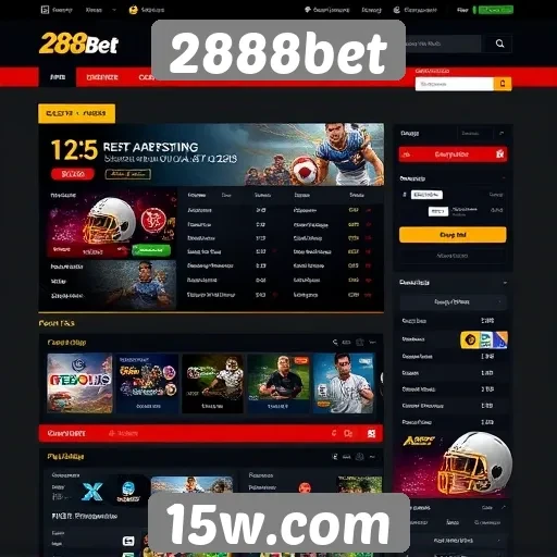 Interface do usuário do site 2888bet é intuitiva